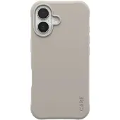 CARE by PanzerGlass Fashionable Case Samba met MagSafe voor de Apple iPhone 17 - Vanilla Beige