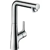 Hansgrohe Talis S - Wastafelkraan met afvoer en draaibare uitloop, chroom 72105000