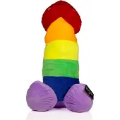 S-Line Knuffel Penis 100 cm - Rainbow Editie