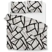 Zohome Zo Home Dekbedovertrek Flanel Serena - grey 260x200/220cm