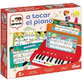 Diset I Learn To Play The Piano Veelkleurig Kinderen