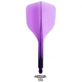 Condor AXE 120 Trifin Purple Small - Dart Flights