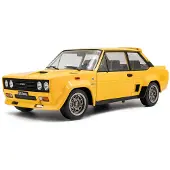 Solido Fiat 131 Abarth '80, geel schaal 1:18