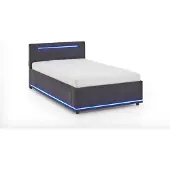 Meise Cirkel gestoffeerd bed met LED-verlichting