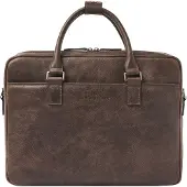 Castelijn & beerens Carisma Koffer Leer 40 cm Laptop compartiment bruin