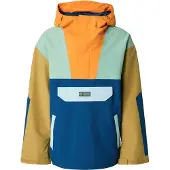 Dc-shoes Outdoorjas donkerblauw / groen / mintgroen / oranje