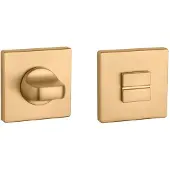 Aprile | Premium WC garnituur rozet | 52x52x7mm | Goud mat