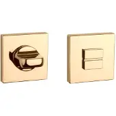 Aprile | Premium WC garnituur rozet | 52x52x7mm | Goud gepolijst