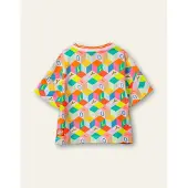 Oilily Tischa T-shirt Bio-Katoen- maat116/6yr