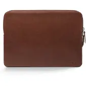 Trunk MacBook Pro 14" laptoptas, leer, bruin, TR-LEAALSPRO14-BRW