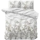 Sleeptime Elegance Dekbedovertrek Flynn - Wit 200 x 200/220 cm