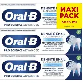 Oral-B Tandpasta Pro Science Advanced Glaze Density Daily Protection 3x75 Ml