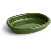 HAY Barro ovale serveerschaal Green, large 27x36 cm