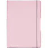 Herlitz Schrift A4 Gelinieerd PP Roze Geperforeerd