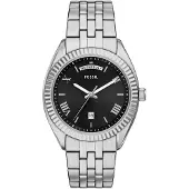 Fossil Analoog horloge 'Campbell' zilver