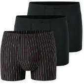 Schiesser Boxershorts '95/5 Essentials' rood / zwart / wit