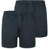 Schiesser Boxershorts ' Basic ' nachtblauw