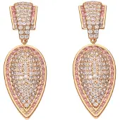 Faina Oorbellen rose-goud