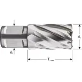 Kippers Rijssen HSS Kernboor SILVER-LINE, weldon 19, ø38x30 - 536.3800W
