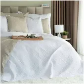 Markizeta Avila Decoratieve Bedsprei 170x210 cm - Stijlvol Wit