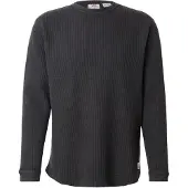 Levi's Shirt 'Long Sleeve Relaxed Thermal Tee' zwart