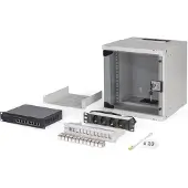 Digitus DN-49100-SET SOHO Pro netwerkset, 254 mm (10") - 6U, 315 x 300 mm (B x D)