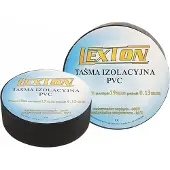 Lexton Isolatietape Zwart 25m - PVC, Flexibel, Rubberlijm