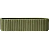 DBKD Stripe kandelaar 30 cm Groen