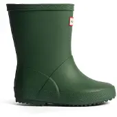 Hunter Regenlaarsjes Unisex Groen Rubber | Maat 22