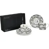 Agifty Espressokopjes, bladmuziek (set van 2)