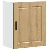vidaXL Keukenbovenkasten 2 st Porto bewerkt hout artisanaal eikenkleur