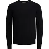 Jack & Jones Sweatshirt 'JJEEmil' zwart