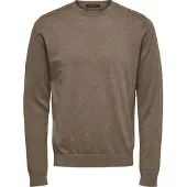 Selected Trui 'SLHBerg' donkerbeige