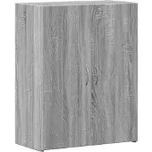 vidaXL Archiefkast 60x32x77,5 cm bewerkt hout grijs sonoma eiken
