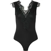 Pieces Shirt body 'Ilu' zwart