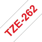 Brother TZe-262 Tape Rood op wit (36 mm)