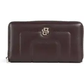 BOSS portemonnee B Icon Ziparound Wallet Open Purple donkerpaars