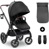 Hauck Comfort N Care, Zonnescherm, Kinderreissysteem, Geschikt voor jongens en meisjes, Verstelbaar, Zwart