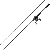 Abu Garcia Max X Baitcasting Combo Zilver 2.13 m / 10-45 g