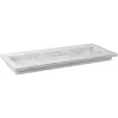 Forzalaqua Wastafel nova gepolijst 80.5x51.5x9.5 cm carrara 1 kraangat