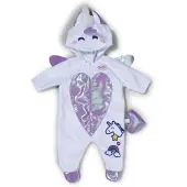 Baby Born Eenhoorn Onesie, 43cm - Poppenkleding