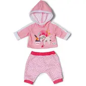 Baby Born Jogging Suit 43cm (837313) Doll Roze Kinderen