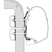 Thule Hymer Voortent Adapter 2016 5.0m