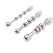 Kiotos - Penis Plug - Urethral Trainer Kit 3 Solid Beads - Penis plugs