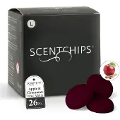 Scentchips Appel & Kaneel - Geurblokjes - Huisparfum - Geurchips - Waxmelts - Geschikt voor Geurbrander en Waxbrander - L - 26 Stuks