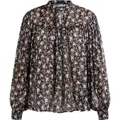 Dreimaster Blouse zwart / wit