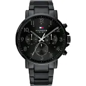 Tommy Hilfiger Analoog horloge 'DANIEL' zwart