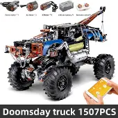 Mould King 18006 - Rebel Tow Truck 1507+ Bouwstenen