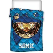 Disney Kinderdekbed zonder overtrek Sonic - 140x200 cm