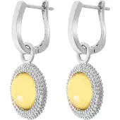 Orphelia Dames 925 Sterling Zilveren Oorbellen - Zilver ZO-6041/2
